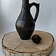 Decanter (damask) for wine. Black pottery. Decanters. Mochalka.. Online shopping on My Livemaster.  Фото №2