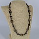 Beads made of jasper stones, tiger's eye, agate, Necklace, Velikiy Novgorod,  Фото №1