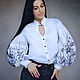 Stylish embroidered blouse 'butterfly Wings', Blouses, Vinnitsa,  Фото №1