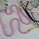 Glasses holder - beaded chain - harness, Chain, Velikiy Novgorod,  Фото №1