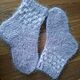 Socks with ornaments of dog's hair (double thread). Socks. swtlana. My Livemaster. Фото №6