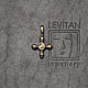 Крест Домонгол латунь. Крестик. LEVITAN jewellery. Интернет-магазин Ярмарка Мастеров.  Фото №2