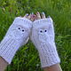 Mittens down 'Forest owls' women. Mitts. Down shop (TeploPuha34). My Livemaster. Фото №6