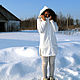 Sweatshirt 'SNOW QWEEN'. Outerwear Jackets. BORMALISA. My Livemaster. Фото №4
