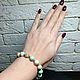 Bracelet winding of pearls 'the secret history' bracelet mint. Bead bracelet. Irina Moro. Online shopping on My Livemaster.  Фото №2