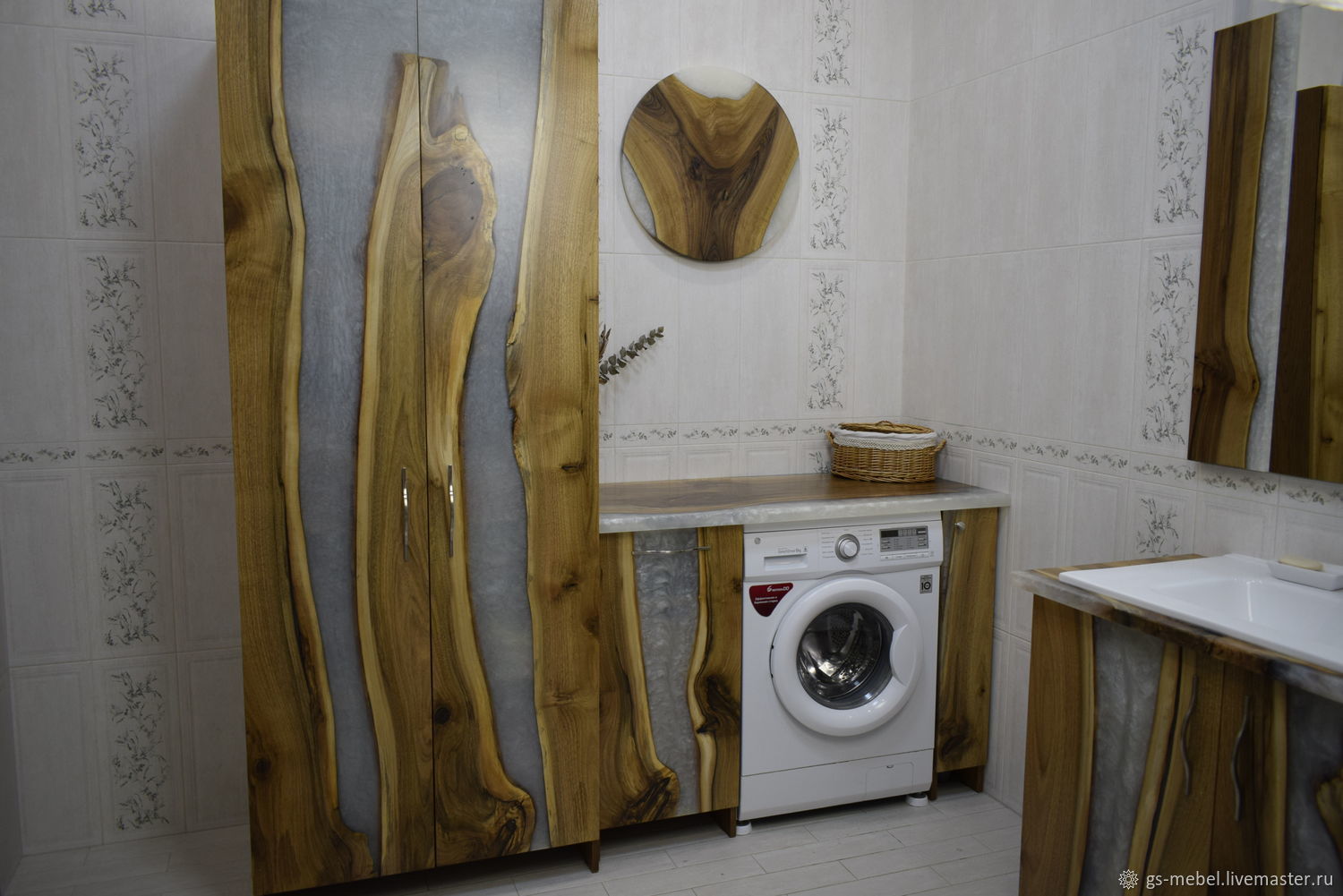 Мебель для ванной: Гарнитур ручной работы – заказать на Ярмарке ...