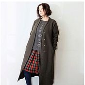 Одежда handmade. Livemaster - original item Oversize coat, loden, wool. Handmade.