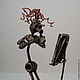 Flutist. Figurine. A TinCity (gaikaglazye). My Livemaster. Фото №4