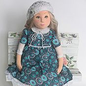 Кукла текстильная интерьерная Тильда