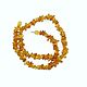 Beads Honey amber natural stone amber decoration yellow. Beads2. BalticAmberJewelryRu Tatyana. My Livemaster. Фото №5