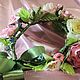 Wreath of roses and wild flowers. SLAVYANOCHKA. Tiaras. Svetlana Svetlankina. My Livemaster. Фото №5