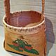 dishes: Basket of birch bark. ' Nabrusko'. Ware in the Russian style. Leksadekor (leksadekor). My Livemaster. Фото №4