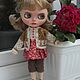 Свитер Капкейк для Блайз. Одежда для кукол. Annysdolls Anna Yakushenko. Ярмарка Мастеров.  Фото №5