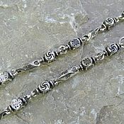 Украшения handmade. Livemaster - original item Chain, bracelet Star of Russia - Genus - Fern Flower. Handmade.