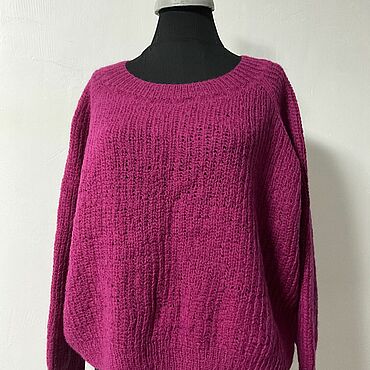 Одежда ручной работы. Ярмарка Мастеров - ручная работа Джемперы: Малинка. Handmade.