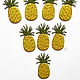 applique pineapple
