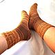 Socks Knitted Merino Socks Women's Soft Sleep Socks Striped. Socks. knitsockswool. My Livemaster. Фото №4