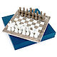 Chess made of stone 'Carthage' gray marble 40, Chess, St. Petersburg,  Фото №1