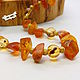 Mustard and honey beads (glass, amber) 63 cm. Beads2. Selberiya shop. Online shopping on My Livemaster.  Фото №2