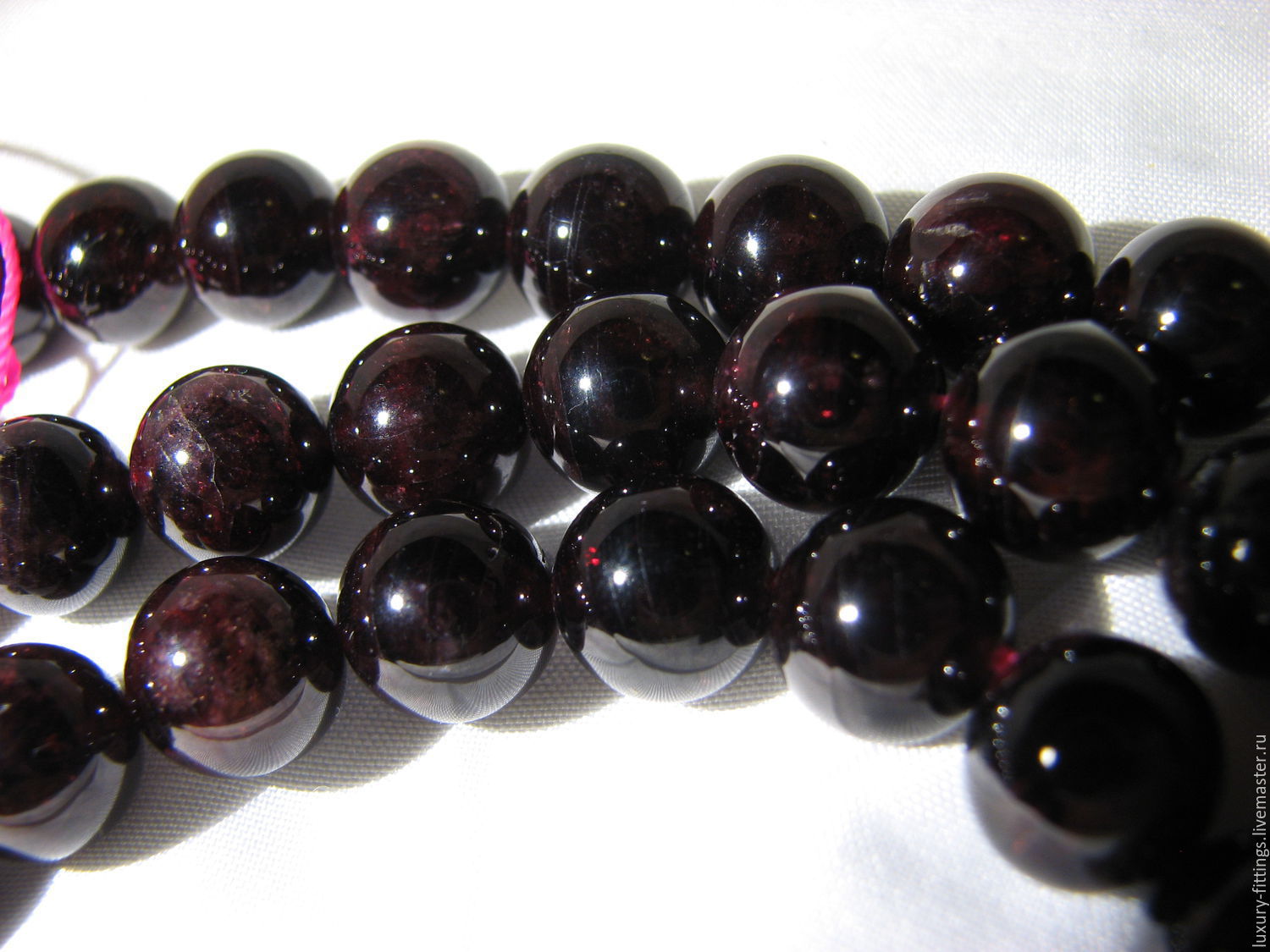 Garnet beads, natural 10mm, Beads1, Moscow,  Фото №1