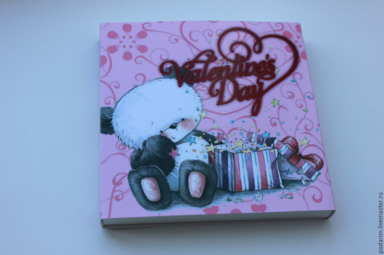 Мини-шоколадки в коробке