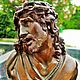Винтаж: Антикварная скульптура бюст на стол Christ XIX век Франция, Скульптуры винтажные, Орлеан,  Фото №1