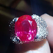 Серебряный браслет с кошачим глазом и бирюзой
