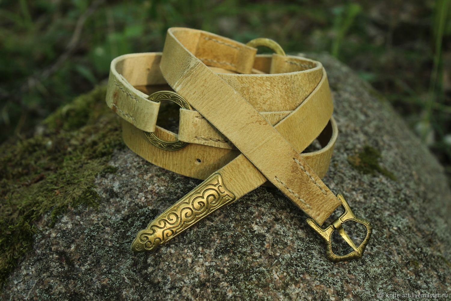 Ремень в древнерусском стиле. 18 в интернет-магазине Ярмарка Мастеров ...
