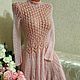 Dress elegant 'Lolita' handmade. Dresses. hand knitting from Galina Akhmedova. My Livemaster. Фото №4