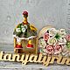 Гусыня в зеленом платье. Тедди Зверята. Татьяна Тюрина (Tanyatyrina). Интернет-магазин Ярмарка Мастеров.  Фото №2