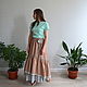 A set of skirts on the floor 'Cocoa and mint'. Skirts. Katlen-store. My Livemaster. Фото №4