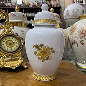 Винтаж handmade. Livemaster - original item Vase with lid, teapot, porcelain (1003). Handmade.