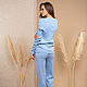 Womens traje deportivo azul. Tracksuits. SHAPAR vyazanaya odezhda ruchnoj raboty. My Livemaster. Фото №4