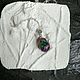 Silver pendant with zoisite. 925 sterling silver PR. Pendants. Jewelry Elena. Online shopping on My Livemaster.  Фото №2