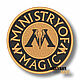Hogwarts patch on clothing Ministry of Magic. Patches. shevronarmy. Online shopping on My Livemaster.  Фото №2