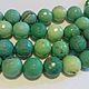 Chrysoprase faceted bead, 10 mm. ball. Beads1. Elena (luxury-fittings). Online shopping on My Livemaster.  Фото №2