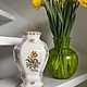 Vase, 'Spring flowers', porcelain, polychrome, France. Vintage vases. Dutch West - Indian Company. My Livemaster. Фото №5