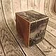 Заказать Коробочка для карт (Декбокс) из кожи с тиснением "Zul Ashur". Mammothleathercraft. Ярмарка Мастеров. . Карточные игры Фото №3
