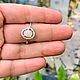 Серебряное кольцо с опалом, размер 19. Кольца. Sparkling. Интернет-магазин Ярмарка Мастеров.  Фото №2
