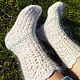 KNITTED down SOCKS, GIFT, Socks, Urjupinsk,  Фото №1