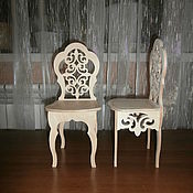 Куклы и игрушки handmade. Livemaster - original item Furniture for dolls: Doll high chair 1433. Handmade.