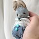 Заказать Тедди зверята: милый зайчик тедди миниатюрный teddy bunny. LuckyBearsShop. Ярмарка Мастеров. . Тедди Зверята Фото №3