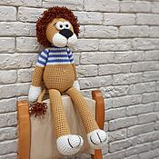 Куклы и игрушки handmade. Livemaster - original item The Lion is Large (55 cm). Handmade.