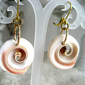 Украшения handmade. Livemaster - original item Charming Sea Earrings. Handmade.