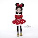 Master class Doll in Minnie mouse costume. Knitting patterns. HandMade by Venelopa'TOYS. Online shopping on My Livemaster.  Фото №2