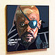 Nick Fury's 'The Avengers' Poster picture in Pop Art style, Pictures, Moscow,  Фото №1