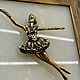Order a panel ballerina. Bronzamini. Livemaster. . Figurines Фото №3
