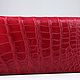 Клатч из натуральной кожи крокодила IMA0081H45. Клатчи. CrocShop товары из экзотической кожи. Ярмарка Мастеров.  Фото №6