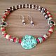 Conjuntos de joyas: El mar de la felicidad. Incluye: collares pendientes, Jewelry Sets, Tomsk,  Фото №1