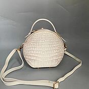 Сумки и аксессуары handmade. Livemaster - original item Mini handbag, made of genuine crocodile leather, under the order!. Handmade.
